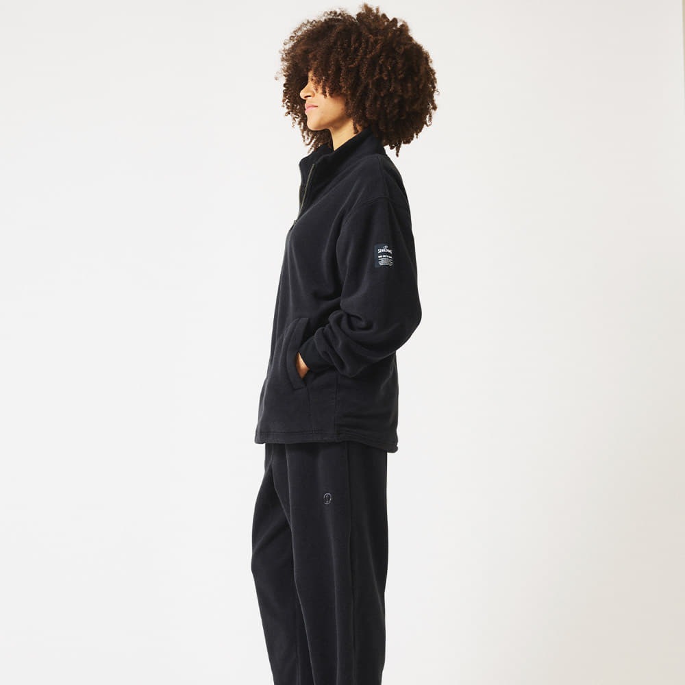 コートサイド フリース ハーフジップ プルオーバー SMJ25113【2カラー展開】