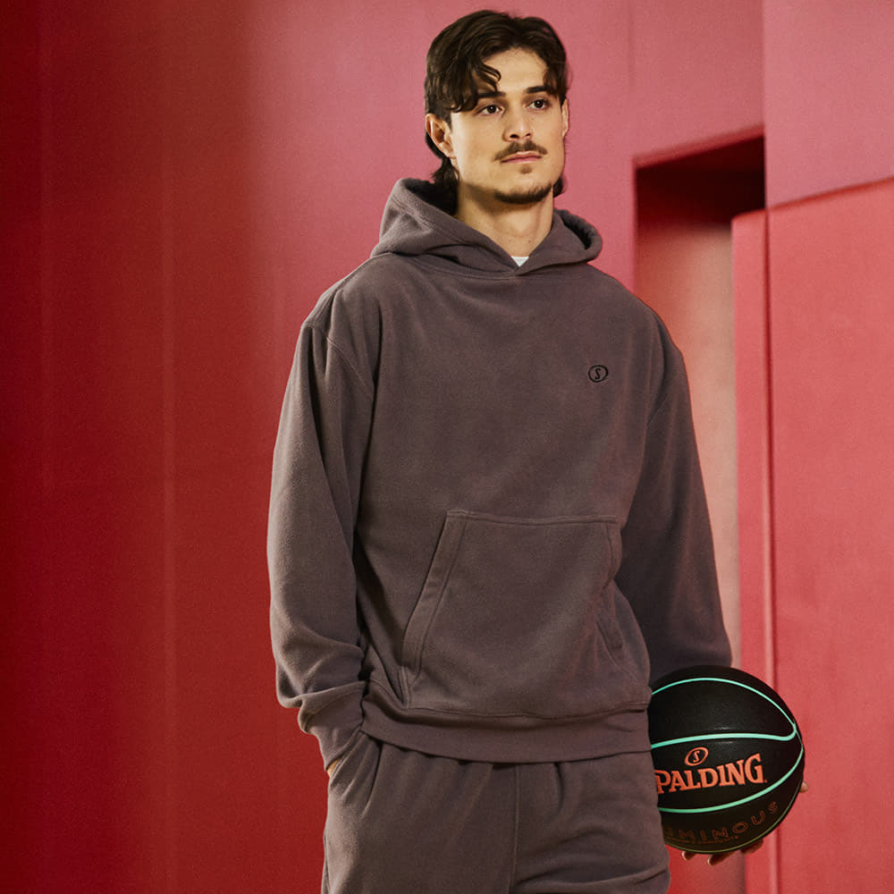 コートサイド フリース フーディ ジップポケット SMJ25114【2カラー展開】