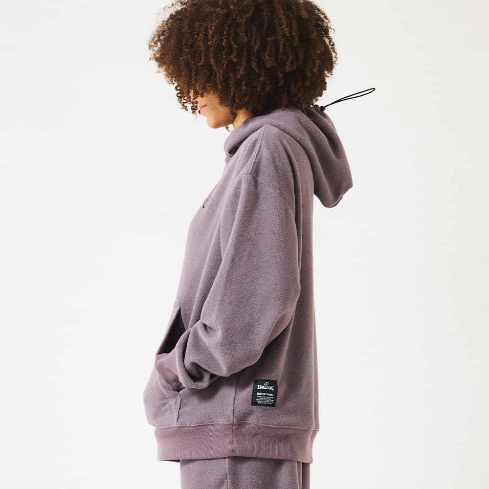 コートサイド フリース フーディ ジップポケット SMJ25114【2カラー展開】