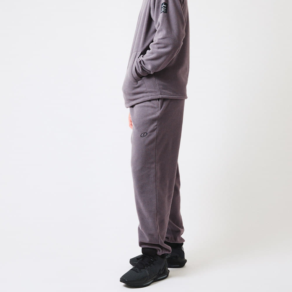 コートサイド フリース ドローストリング ワイドパンツ SMP25115【2カラー展開】