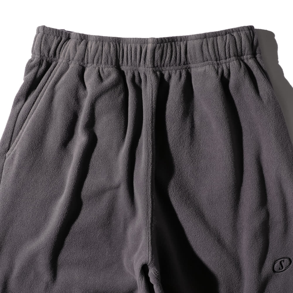 コートサイド フリース ドローストリング ワイドパンツ SMP25115【2カラー展開】