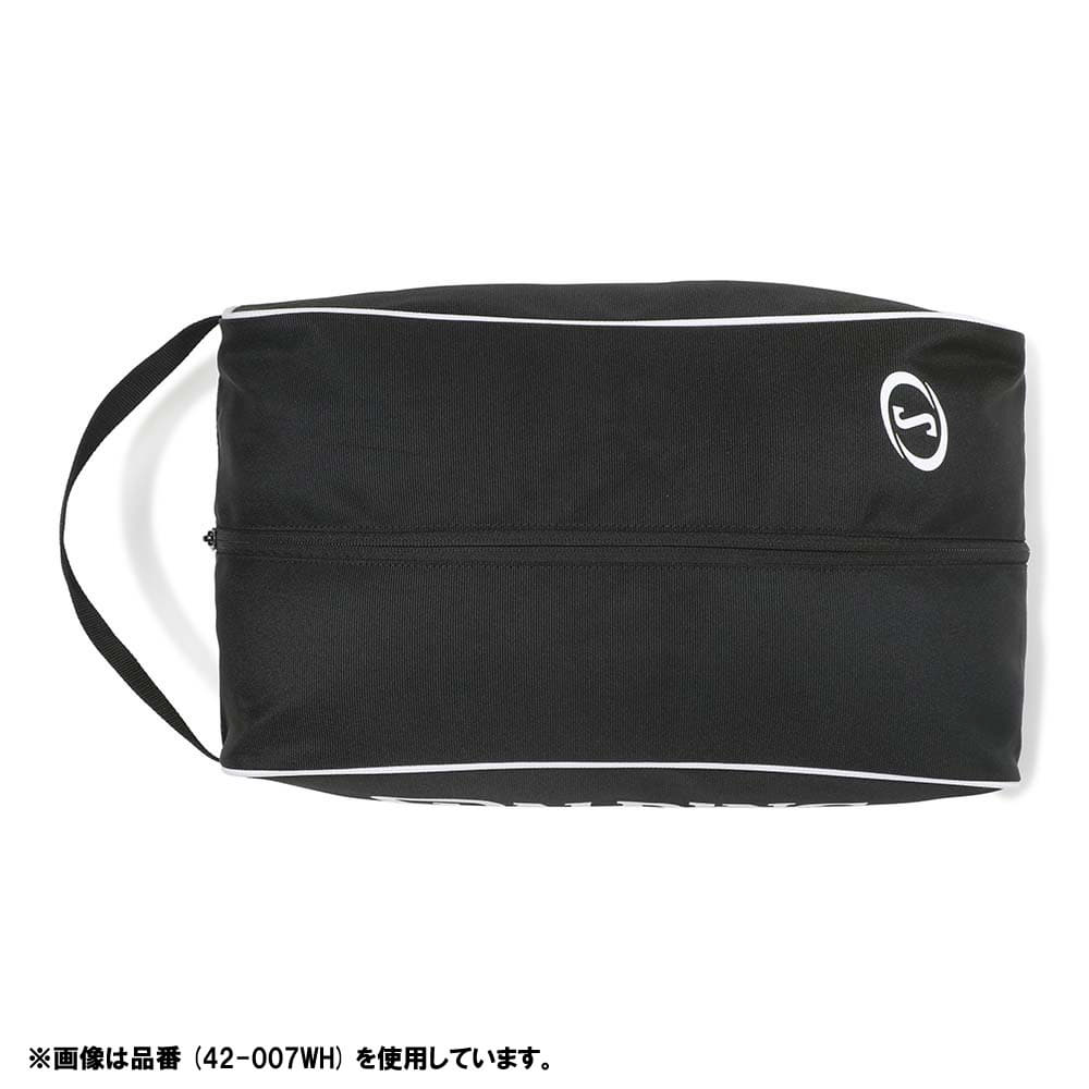 シューズケース ブラック×ライムグリーン 42-007LG