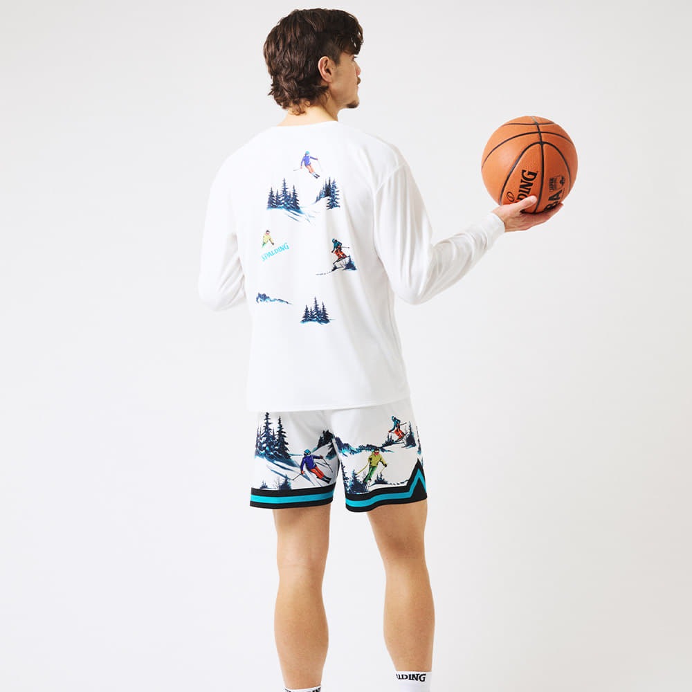 ジャージーショーツ ウィンターアロハ SMP25119【2カラー展開】