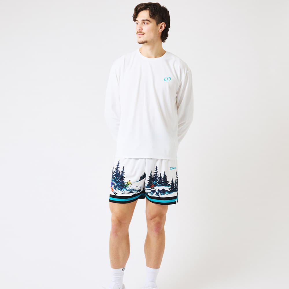 ジャージーショーツ ウィンターアロハ SMP25119【2カラー展開】