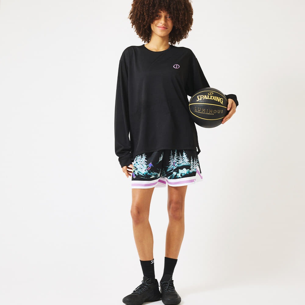 ジャージーショーツ ウィンターアロハ SMP25119【2カラー展開】