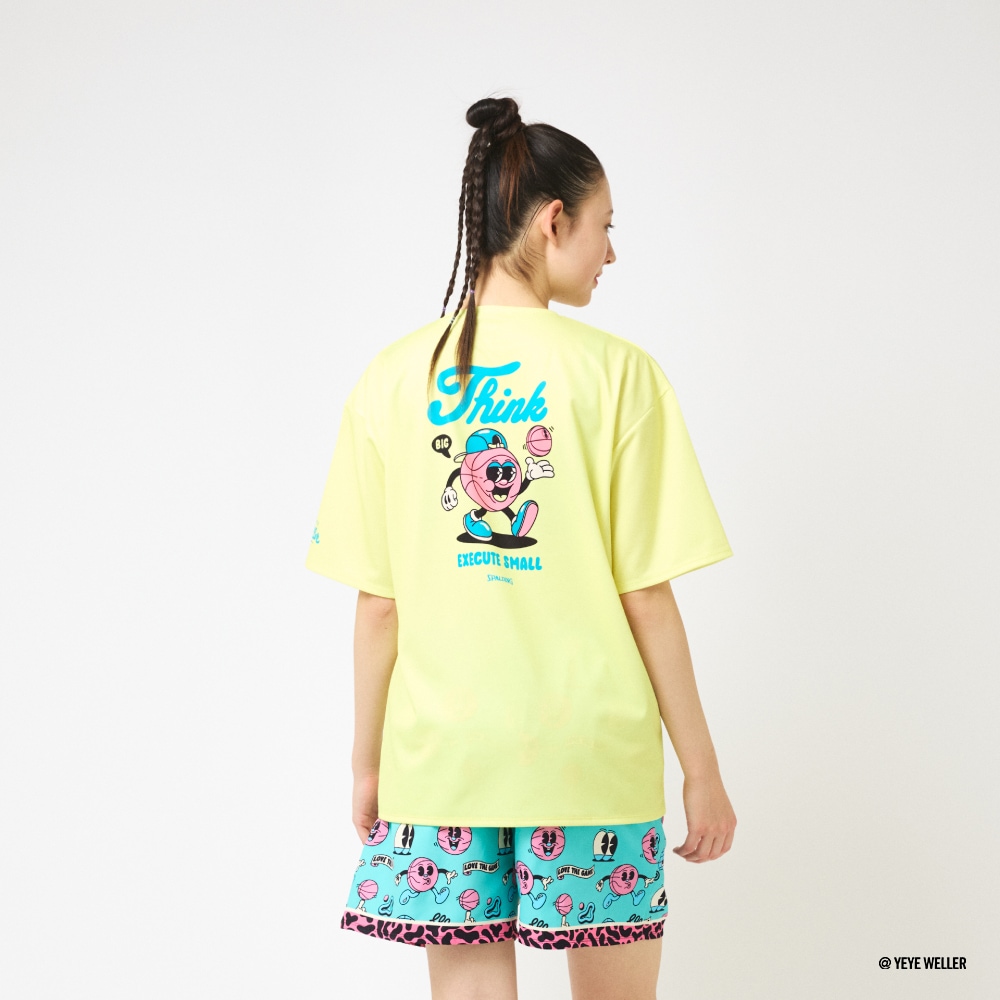 Tシャツ イェイェ・ウェラー シンク ビッグ エグゼキュート スモール SMT26002Y【3カラー展開】