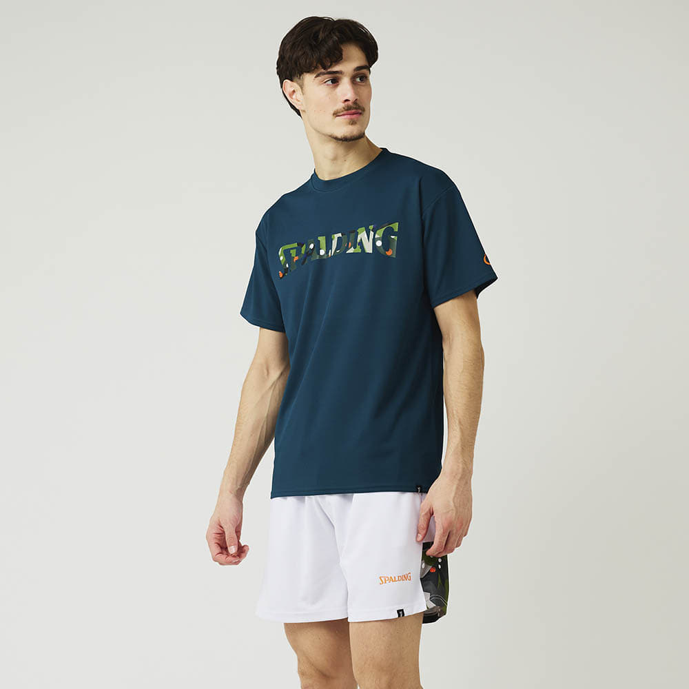 Tシャツ ポルカドット カモ ロゴ SMT24109【3カラー展開】
