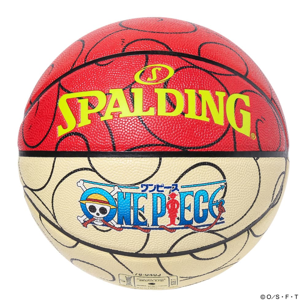 スポルディング バスケット ONE PIECE ヒトヒトの実 78040J ONE PIECE ヒトヒトの実 7号球 合成皮革 78-040J