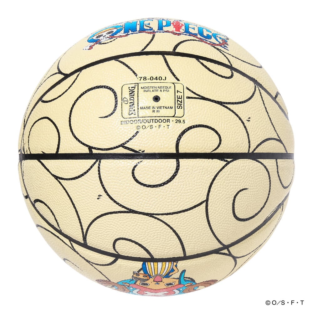 スポルディング バスケット ONE PIECE ヒトヒトの実 78040J ONE PIECE ヒトヒトの実 7号球 合成皮革 78-040J