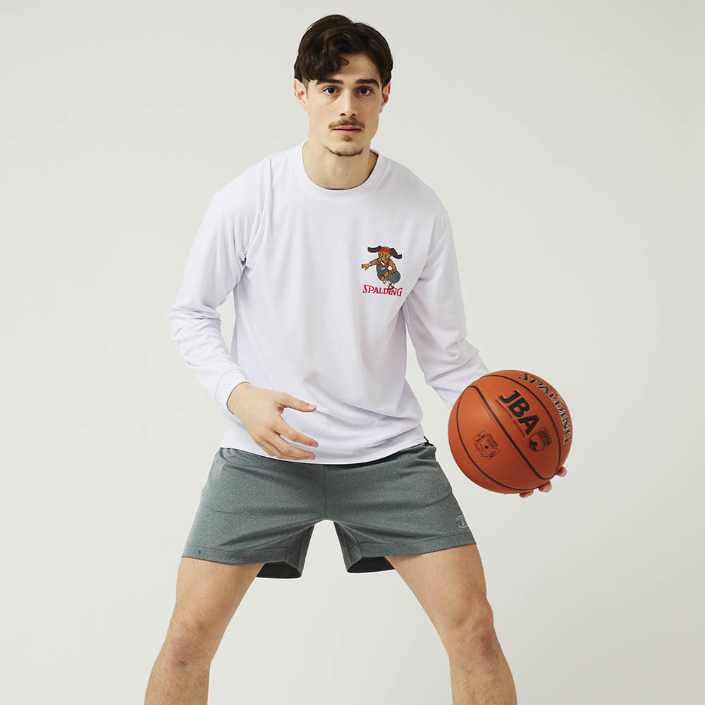 ロングスリーブTシャツ ビーグル レッツ プレイ フープス SMT24113【3カラー展開】