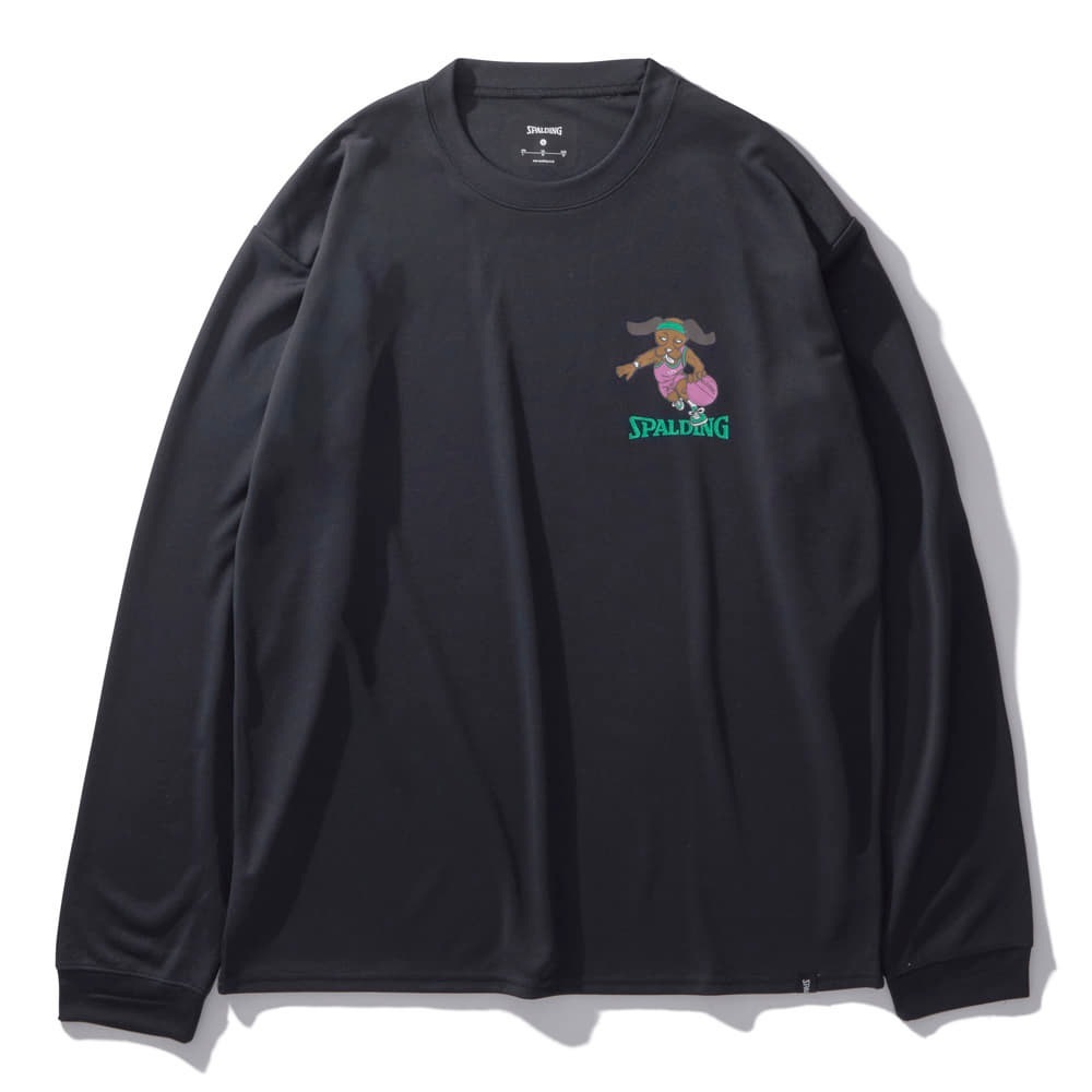 ロングスリーブTシャツ ビーグル レッツ プレイ フープス SMT24113【3カラー展開】