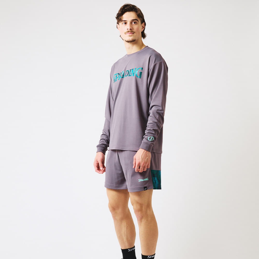 ロングスリーブTシャツ ボールプリント イン ザ ダーク SMT25126【4カラー展開】