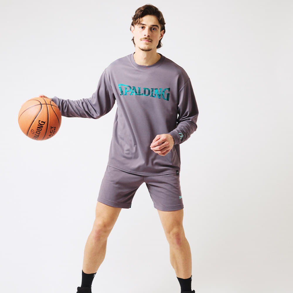 ロングスリーブTシャツ ボールプリント イン ザ ダーク SMT25126【4カラー展開】