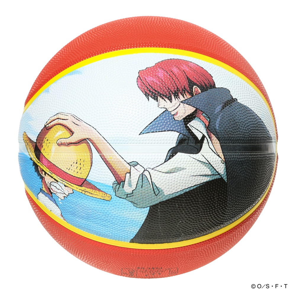 ONE PIECE ルフィ＆シャンクス 7号球 ラバー 85-343J