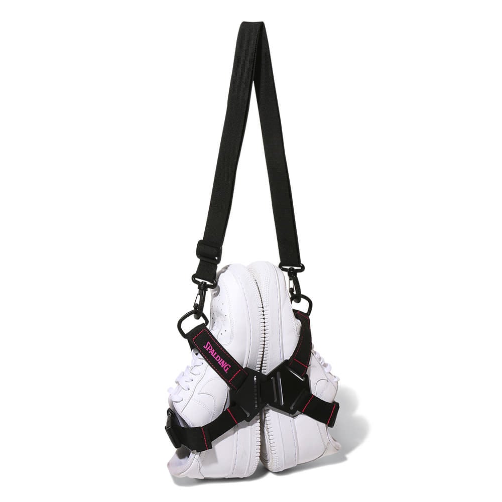 シューズハーネス ブラック×マゼンタ 50-021MG