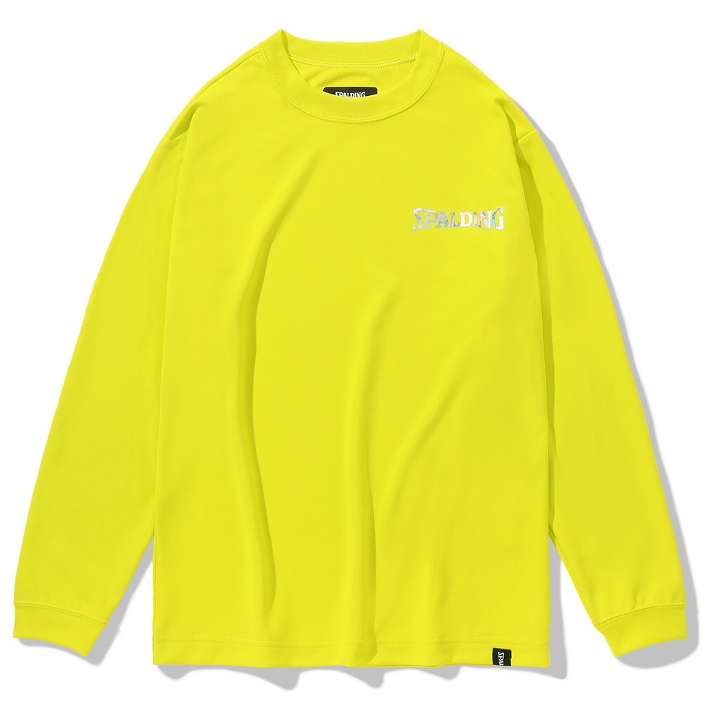 ジュニア ロングスリーブ ホログラム ワードマーク SJT22173