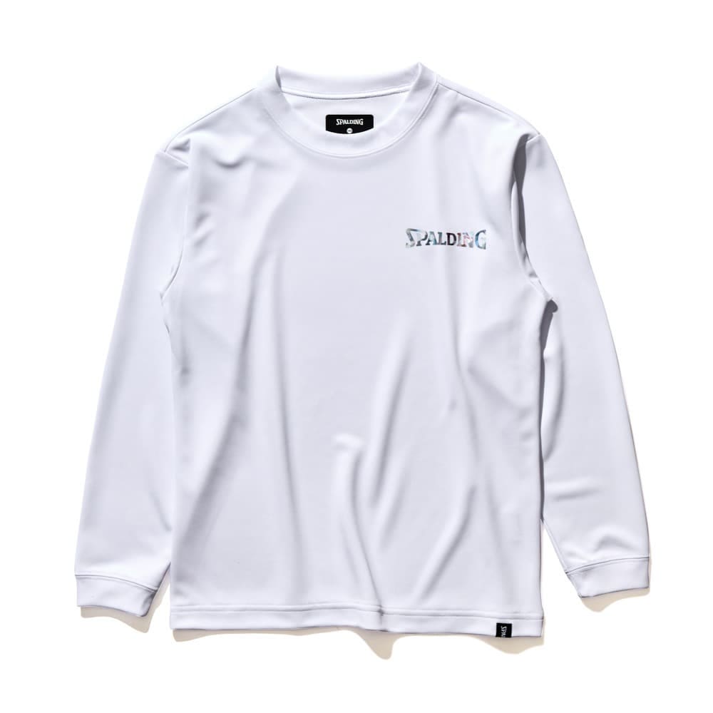 ジュニア ロングスリーブ ホログラム ワードマーク SJT22173