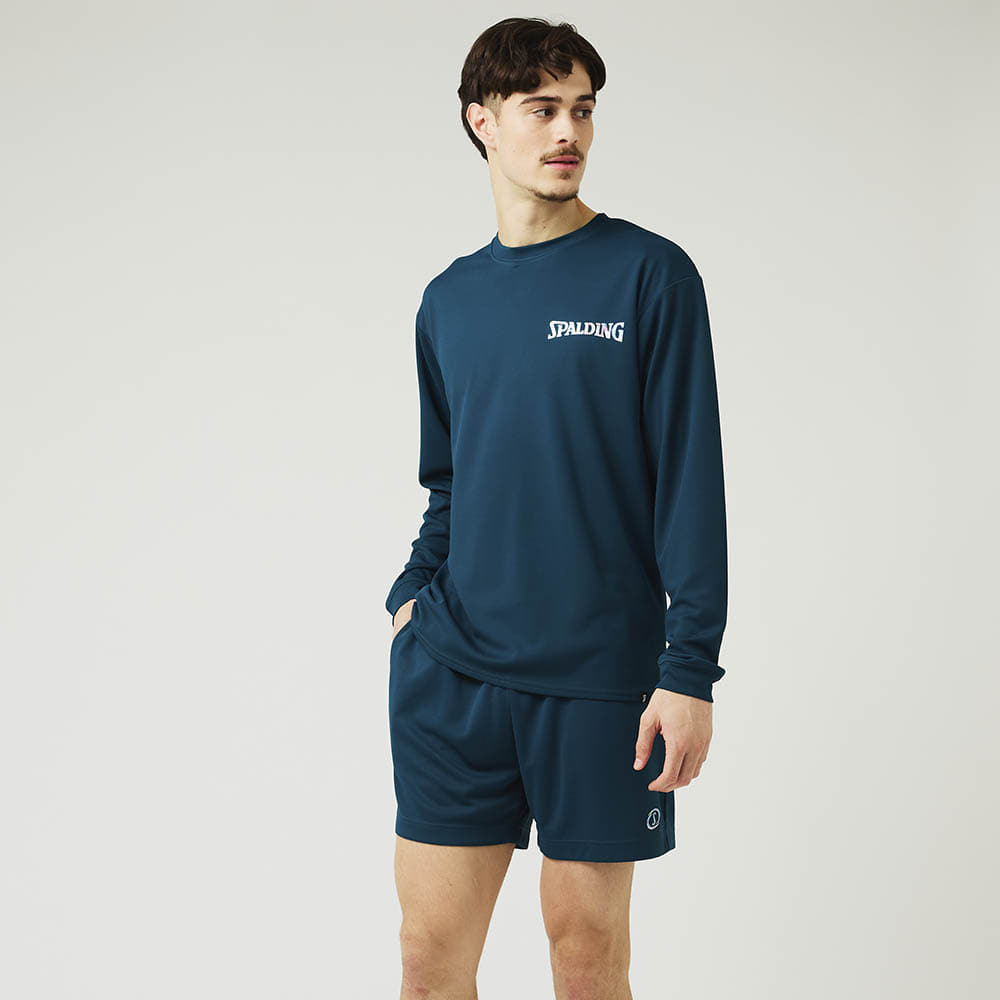ロングスリーブTシャツ ホログラム ワードマーク SMT24177【4カラー展開】