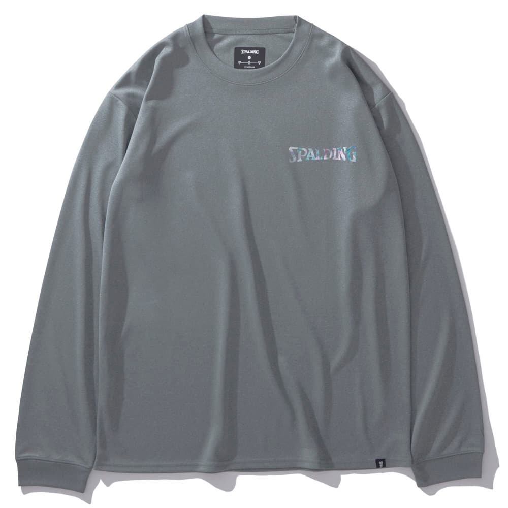 ロングスリーブTシャツ ホログラム ワードマーク SMT24177【4カラー展開】