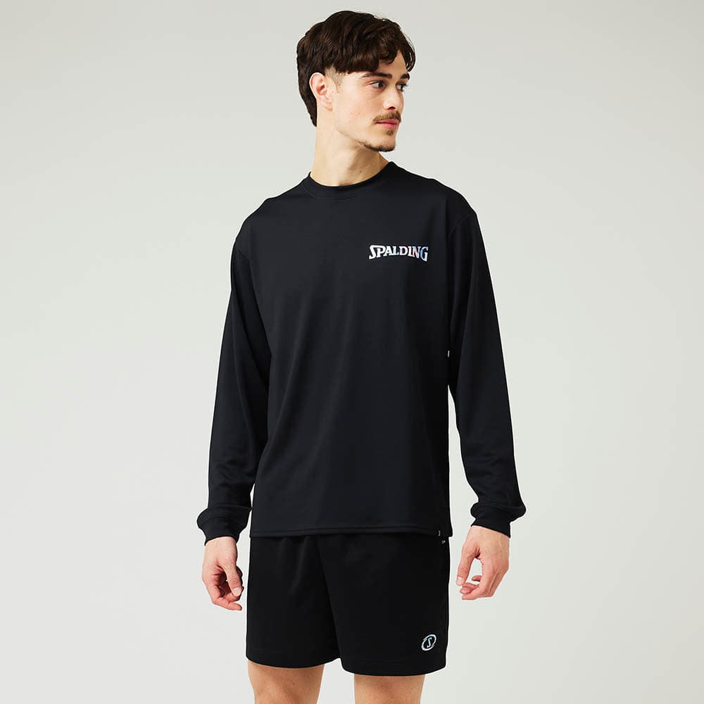 ロングスリーブTシャツ ホログラム ワードマーク SMT24177【4カラー展開】
