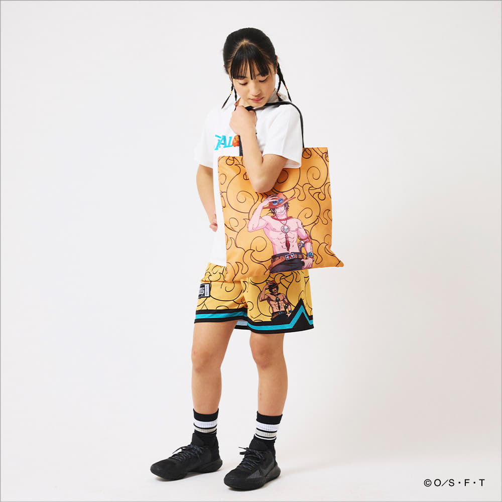 パッカブルトートバッグ ONE PIECE メラメラの実 50-026PM