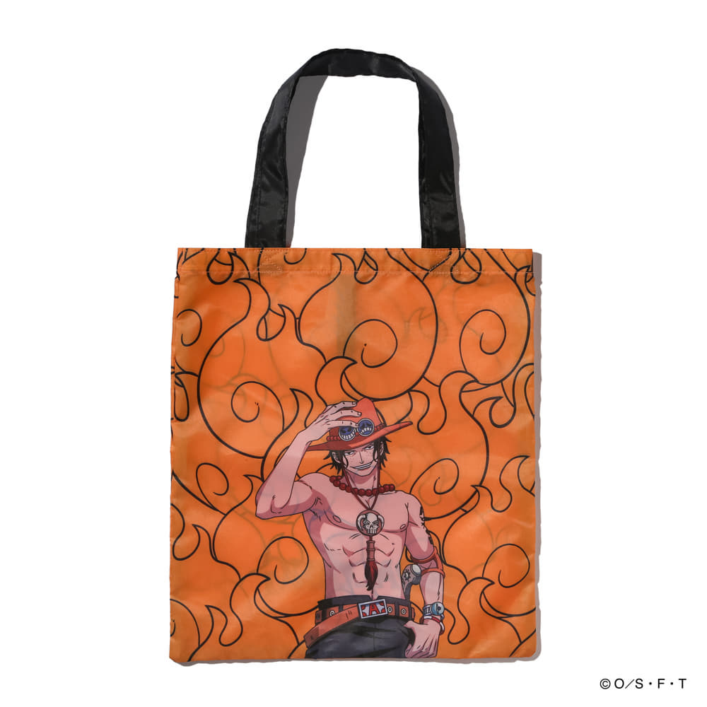 パッカブルトートバッグ ONE PIECE メラメラの実 50-026PM