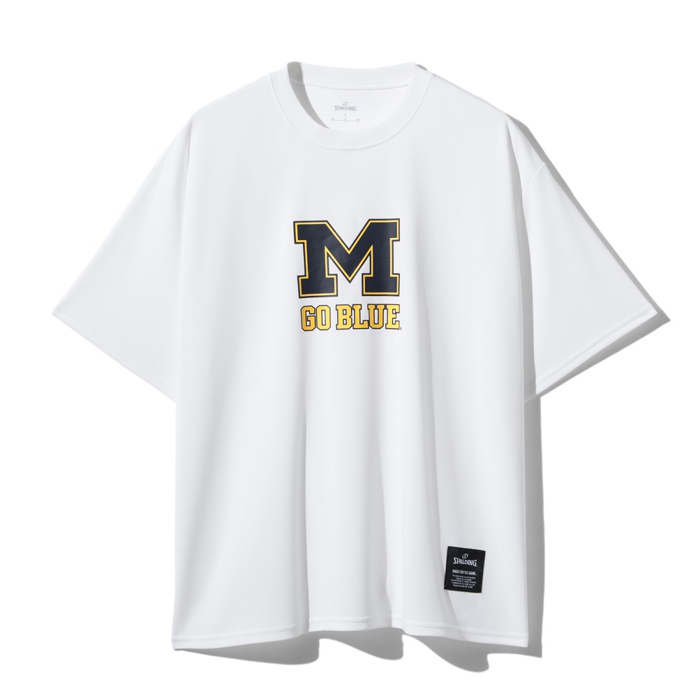 Tシャツ ミシガン M ゴーブルー ロゴ SMT26021M【3カラー展開】