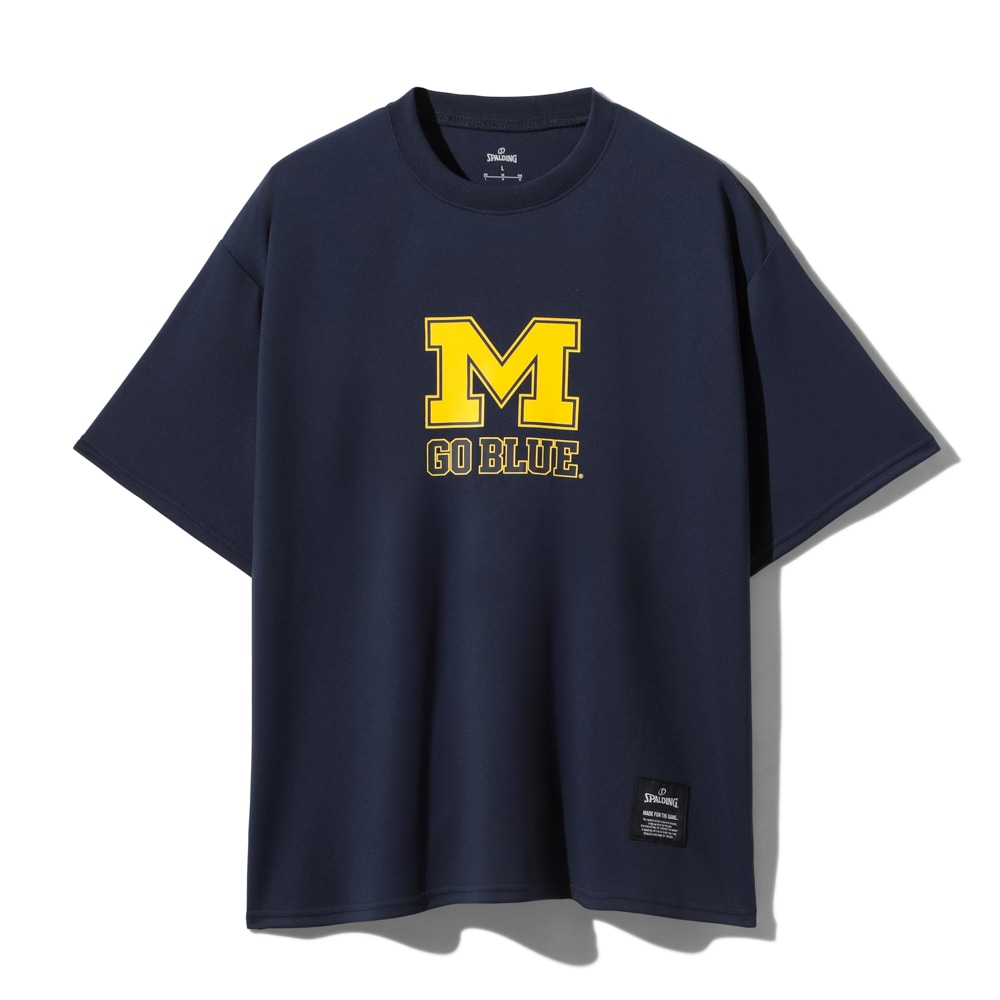 Tシャツ ミシガン M ゴーブルー ロゴ SMT26021M【3カラー展開】