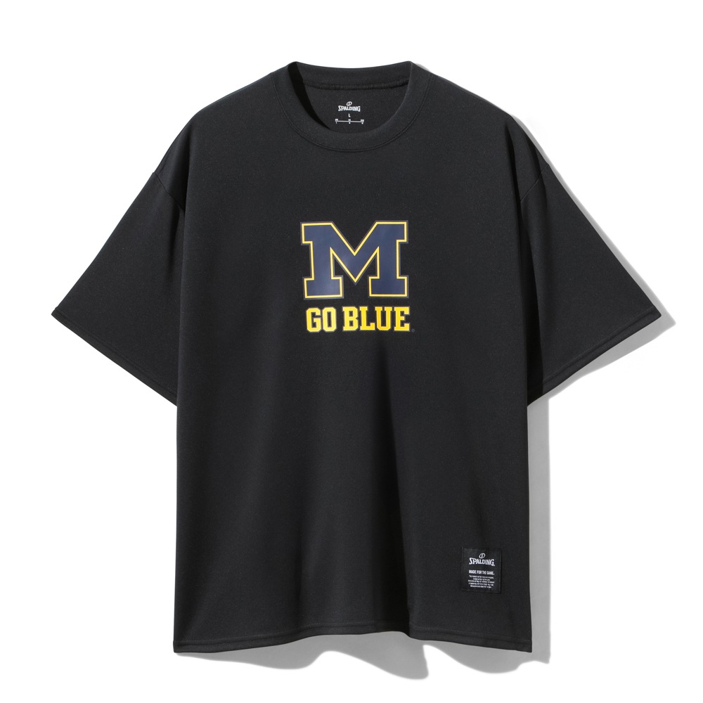 Tシャツ ミシガン M ゴーブルー ロゴ SMT26021M【3カラー展開】