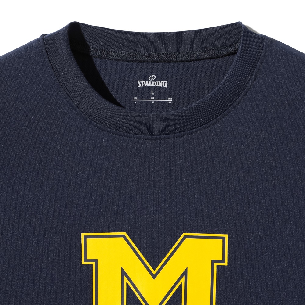 Tシャツ ミシガン M ゴーブルー ロゴ SMT26021M【3カラー展開】