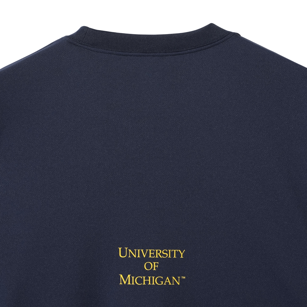 Tシャツ ミシガン M ゴーブルー ロゴ SMT26021M【3カラー展開】