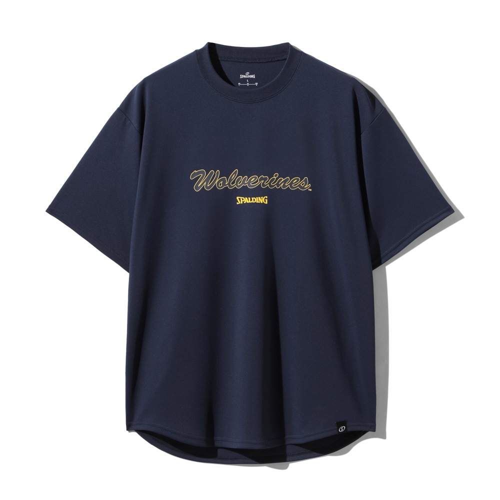 Tシャツ ミシガン ウルバリンズ カーシブロゴ SMT26023M【3カラー展開】