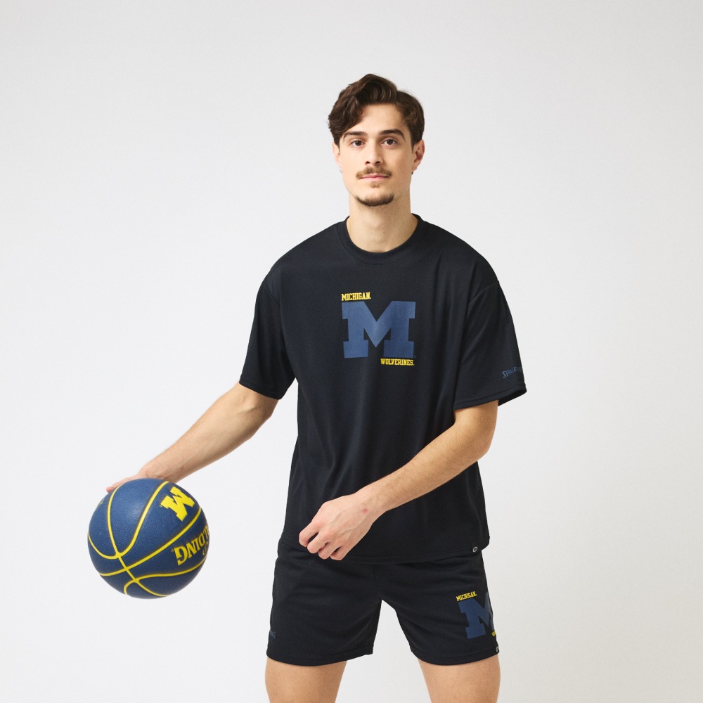 Tシャツ ミシガン ビッグ M ロゴ SMT26026M【3カラー展開】