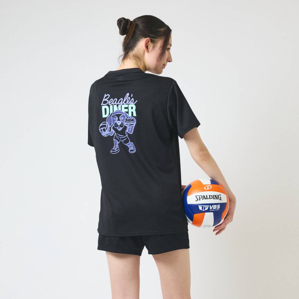 バレーボール Tシャツ ビーグルズ ダイナー SMT26107V【3カラー展開】