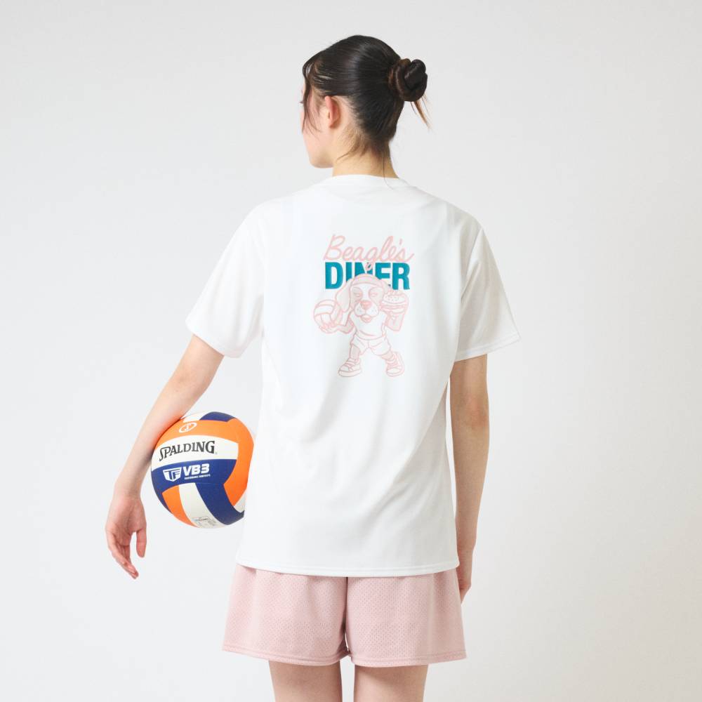 バレーボール Tシャツ ビーグルズ ダイナー SMT26107V【3カラー展開】