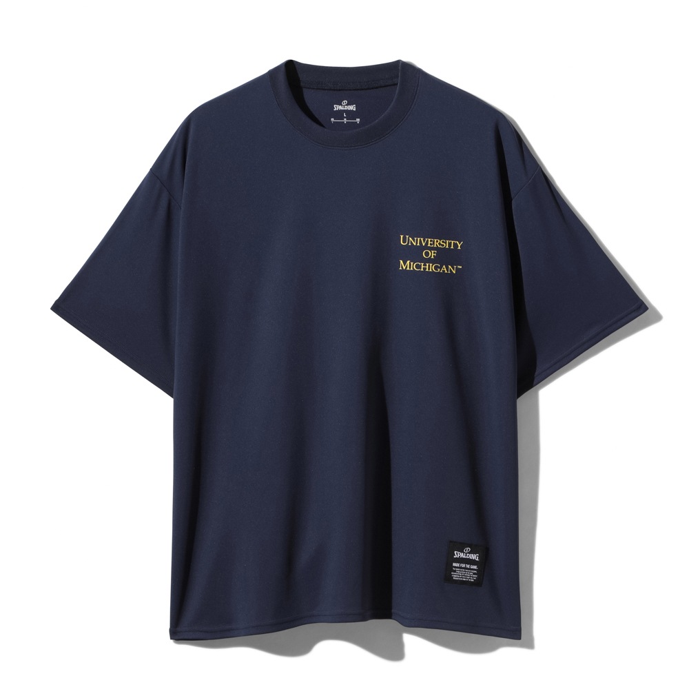 Tシャツ ミシガン M ロゴ バック SMT26028M【3カラー展開