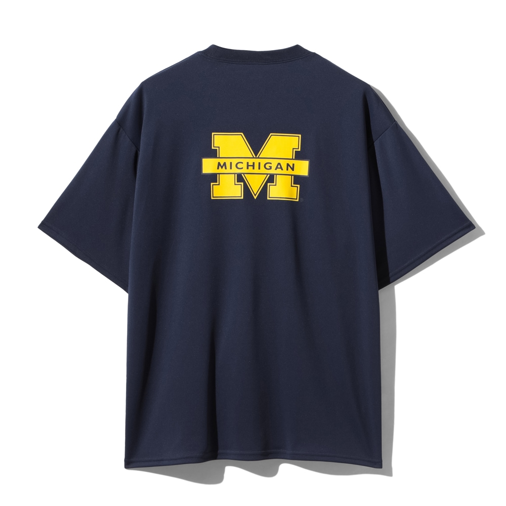 Tシャツ ミシガン M ロゴ バック SMT26028M【3カラー展開