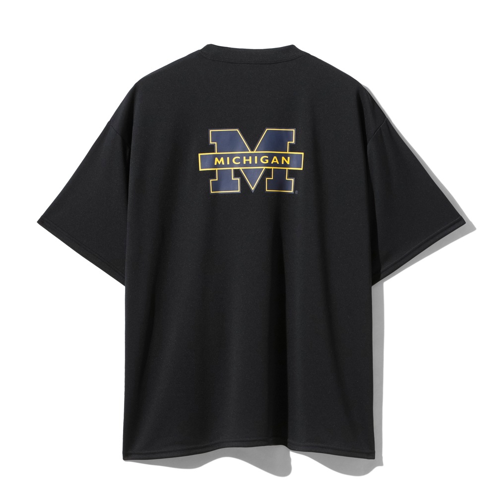 Majestic ミシガン州にあったマイナーチーム 大きめ 古着 ゲームシャツ Tシャツ ミシガン M ロゴ バック SMT26028M【3カラー展開