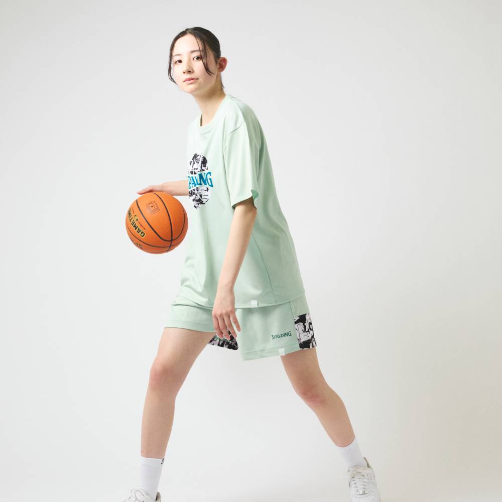 【6/26(金)発売】Tシャツ グラフィティ ボールプリント SMT26108【3カラー展開】