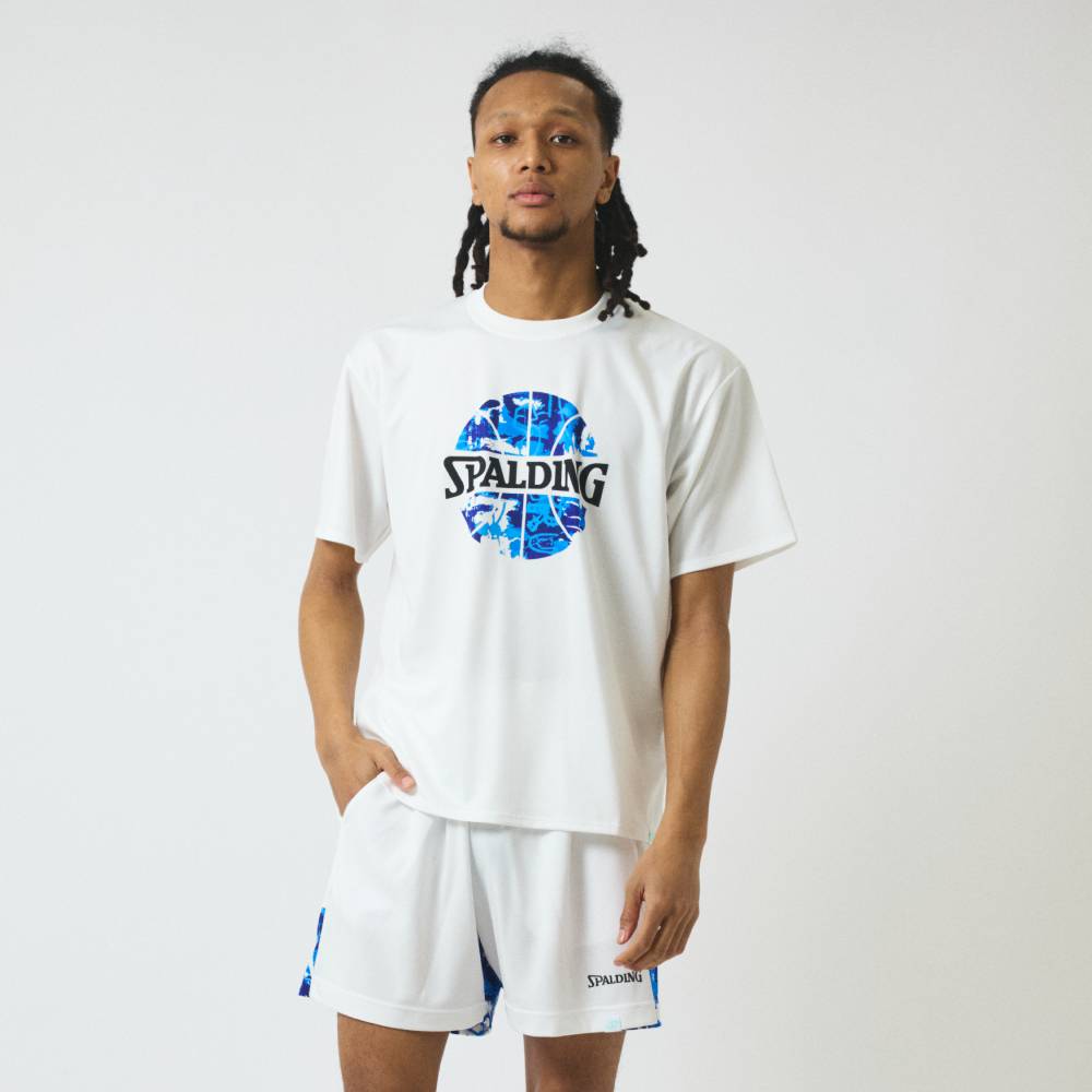 【6/26(金)発売】Tシャツ グラフィティ ボールプリント SMT26108【3カラー展開】