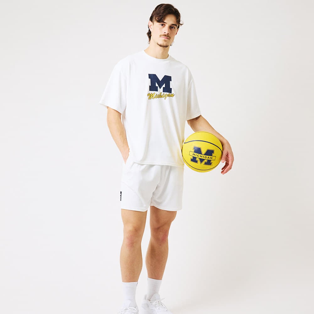 Tシャツ ミシガン Mロゴ クラシック SMT25139M【3カラー展開】