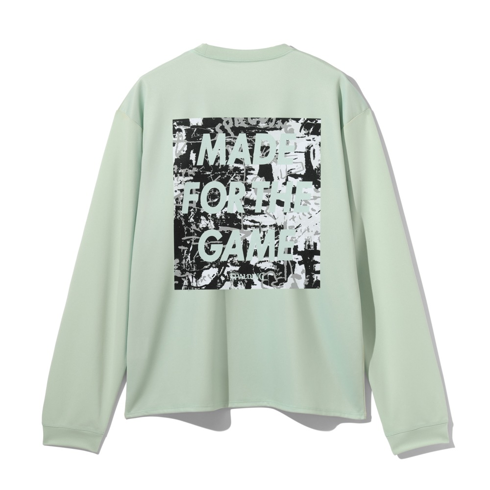 ロングスリーブTシャツ グラフィティ バックプリント SMT26111【3カラー展開】