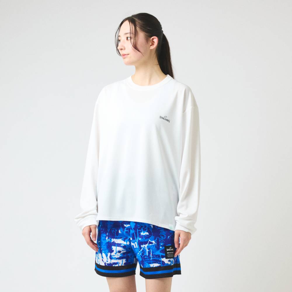 ロングスリーブTシャツ グラフィティ バックプリント SMT26111【3カラー展開】