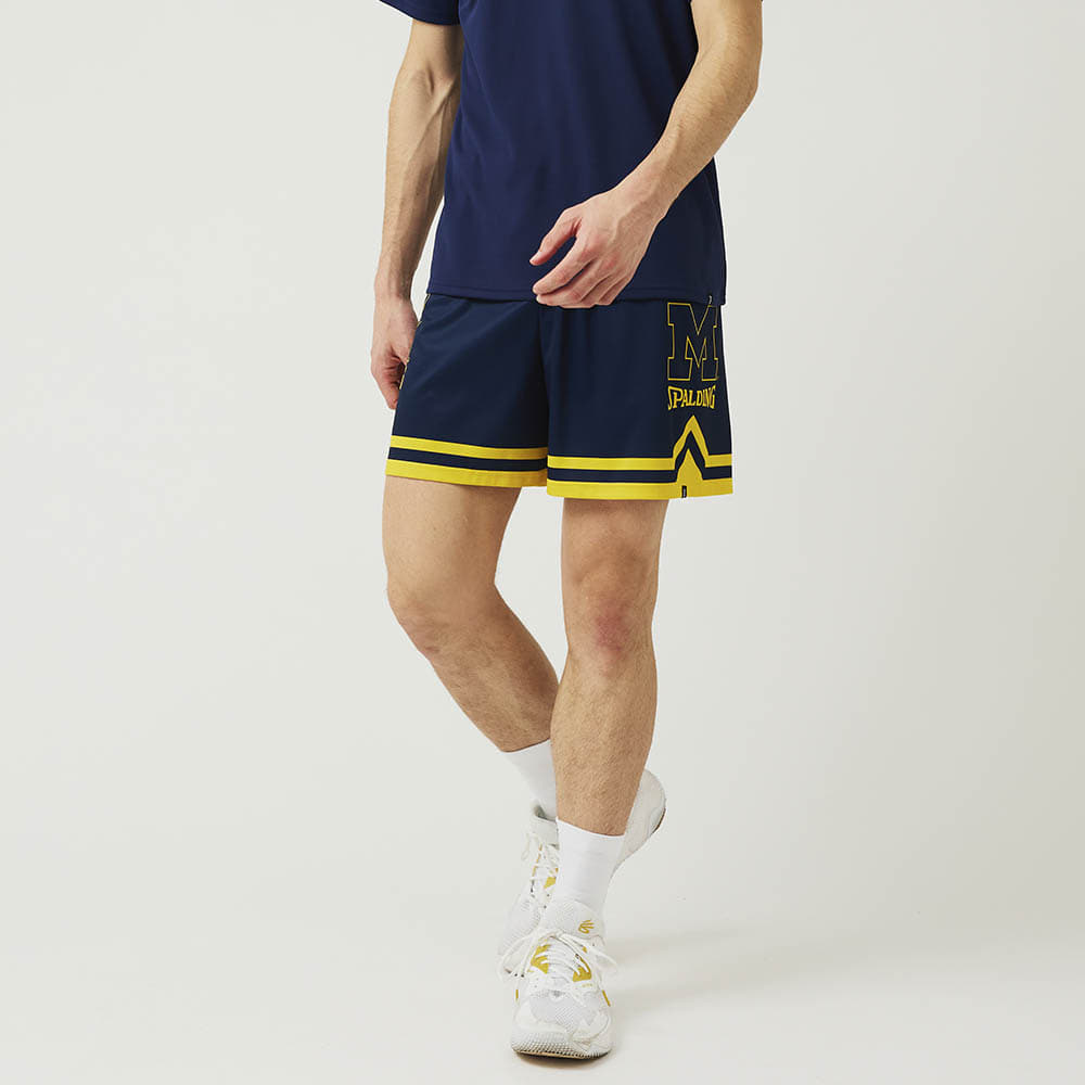 【Early Summer SALE：40%OFF 6/4 0時～6/18 23時59分まで】ジャージーショーツ ミシガン Mロゴ SMP24125M【3カラー展開】