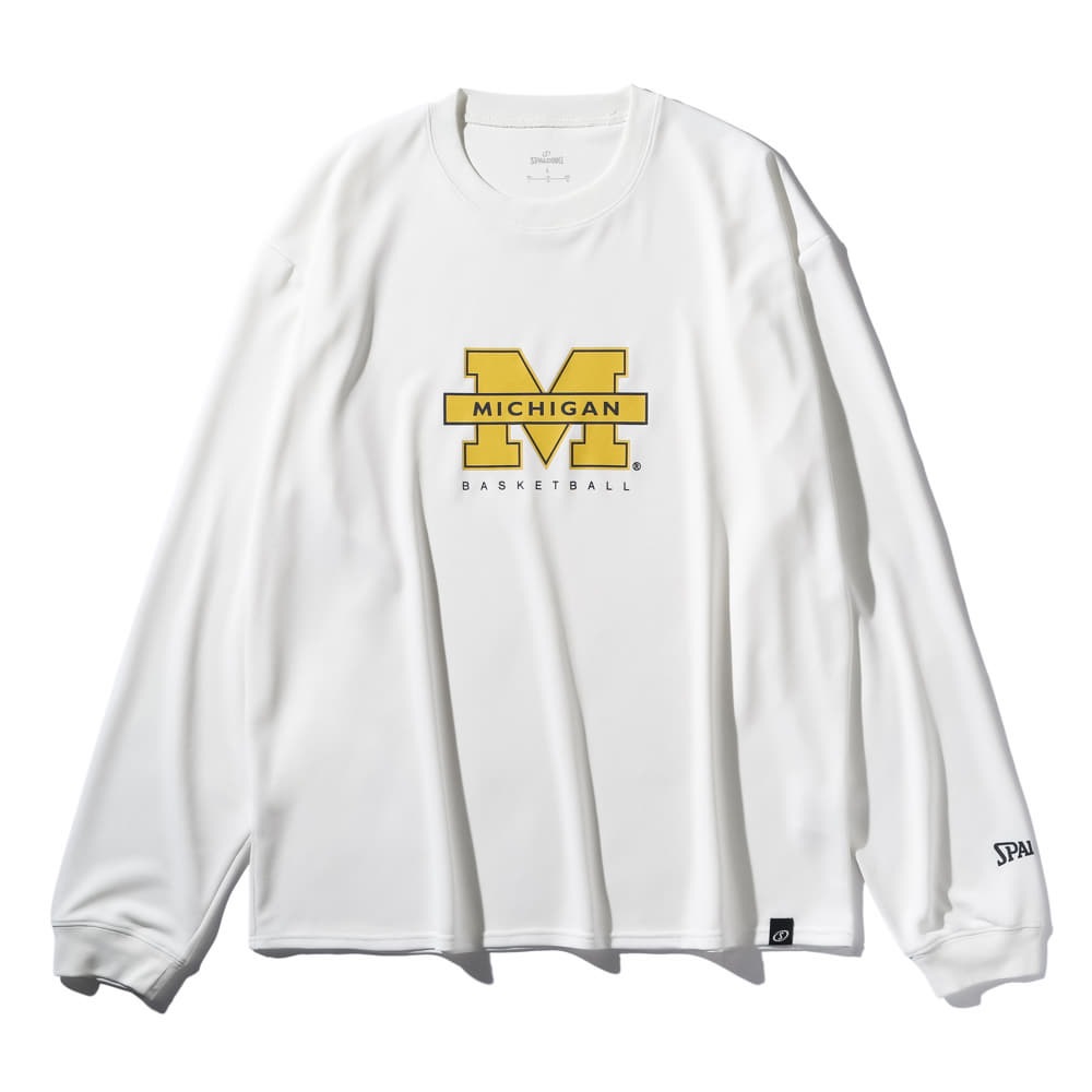 ロングスリーブTシャツ ミシガン バスケットボール SMT25141M【3カラー展開】