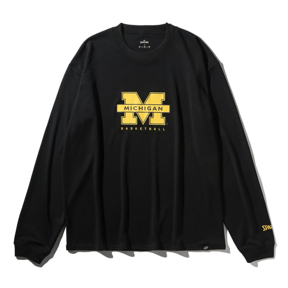 ロングスリーブTシャツ ミシガン バスケットボール SMT25141M【3カラー展開】