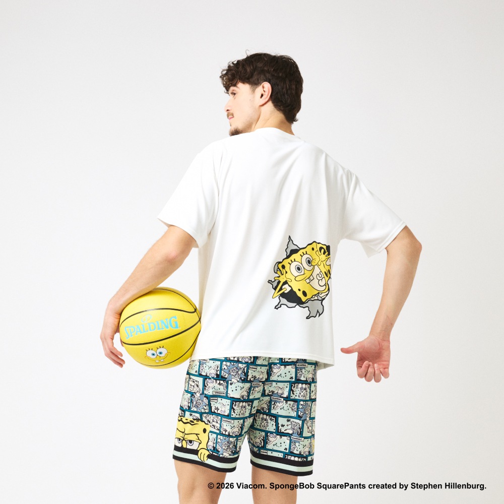 Tシャツ スポンジ･ボブ カートゥーン SMT26033S【3カラー展開】