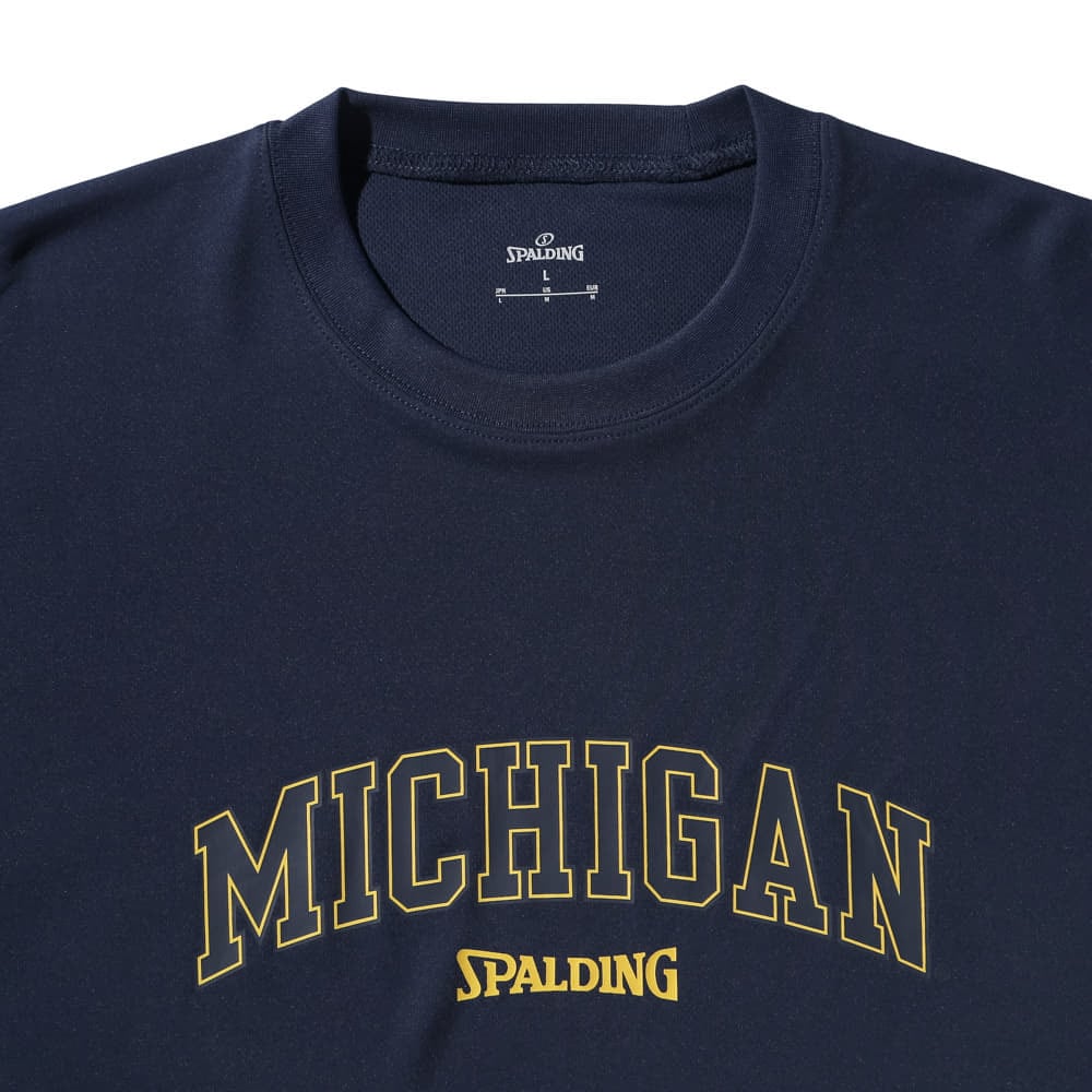 ロングスリーブTシャツ ミシガン アーチロゴ フロント SMT25142M【3カラー展開】