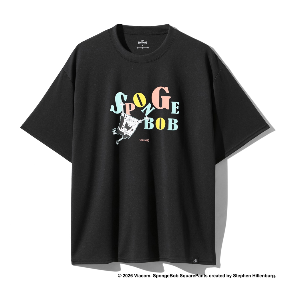 Tシャツ スポンジ・ボブ タイポグラフィ SMT26035S【3カラー展開】