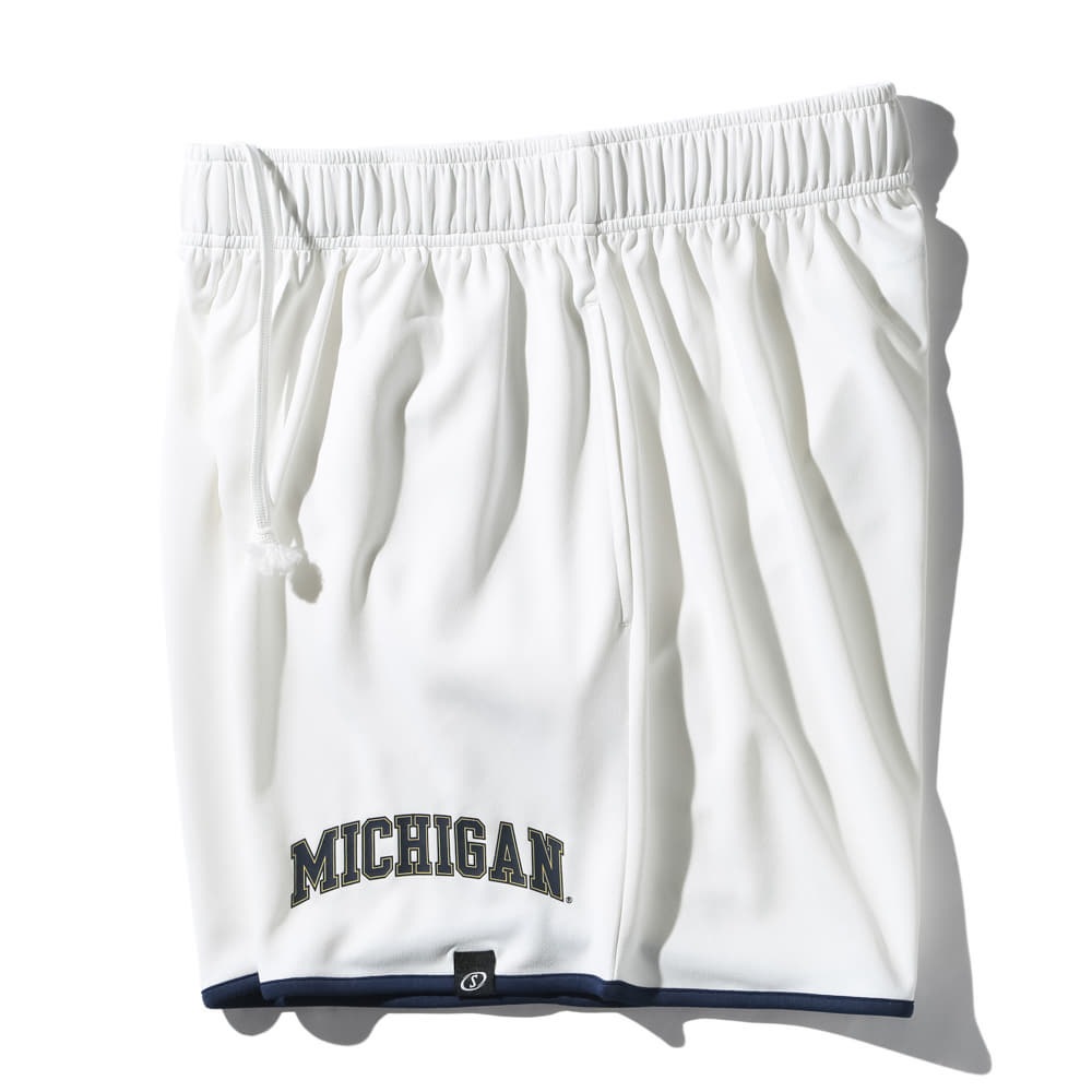 プラクティスパンツ ミシガン アーチロゴ ヘム SMP25143M【3カラー展開】